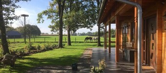 Luxury Wooden Villa Albert in Forested Area with Stunning Countryside Views