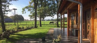 Luxury Wooden Villa Albert in Forested Area with Stunning Countryside Views