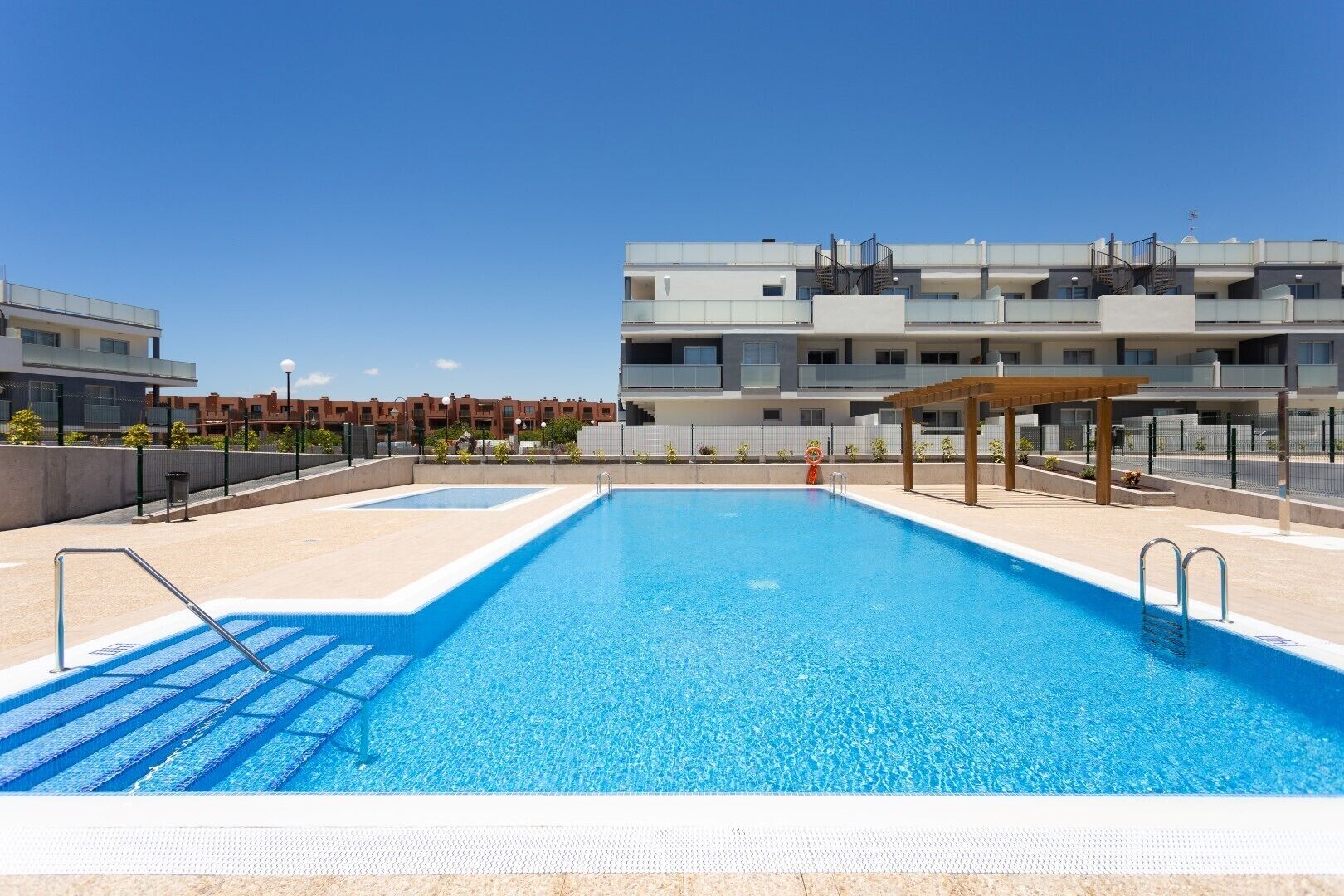 Una piscina climatizada