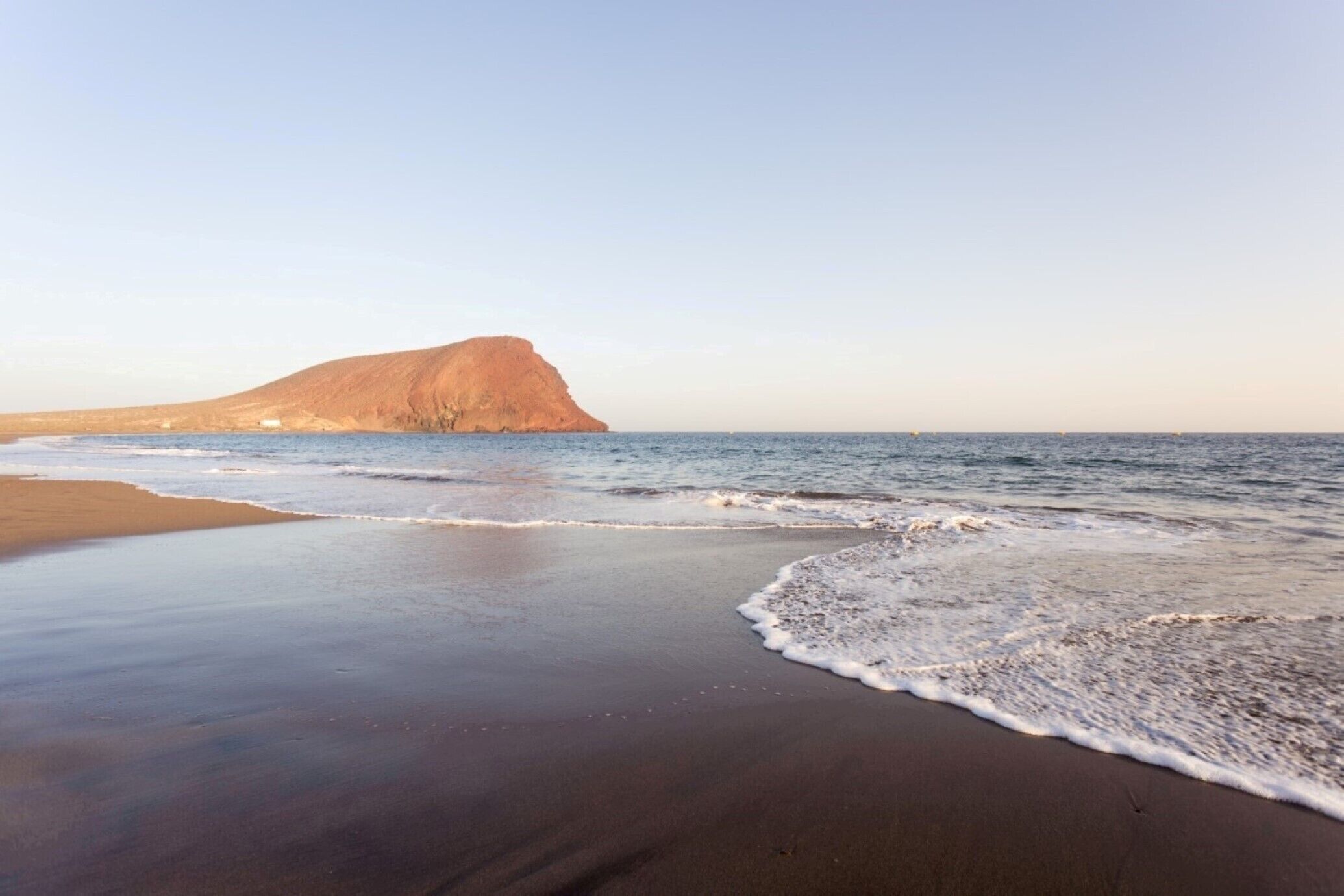 Una spiaggia nelle vicinanze