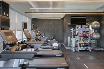 Fitness center at TownePlace Suites by Marriott Nashville Downtown/Capitol District