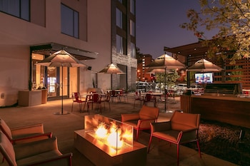 Patio, balcany or terrace at TownePlace Suites by Marriott Nashville Downtown/Capitol District