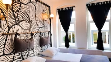 Design Double or Twin Room | Egyptian cotton sheets, premium bedding, individually decorated