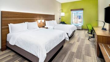 In-room safe, desk, laptop workspace, blackout drapes