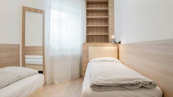 2 sovrum, strykjärn/strykbräda, gratis wi-fi och sängkläder