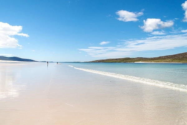 Beach nearby, white sand