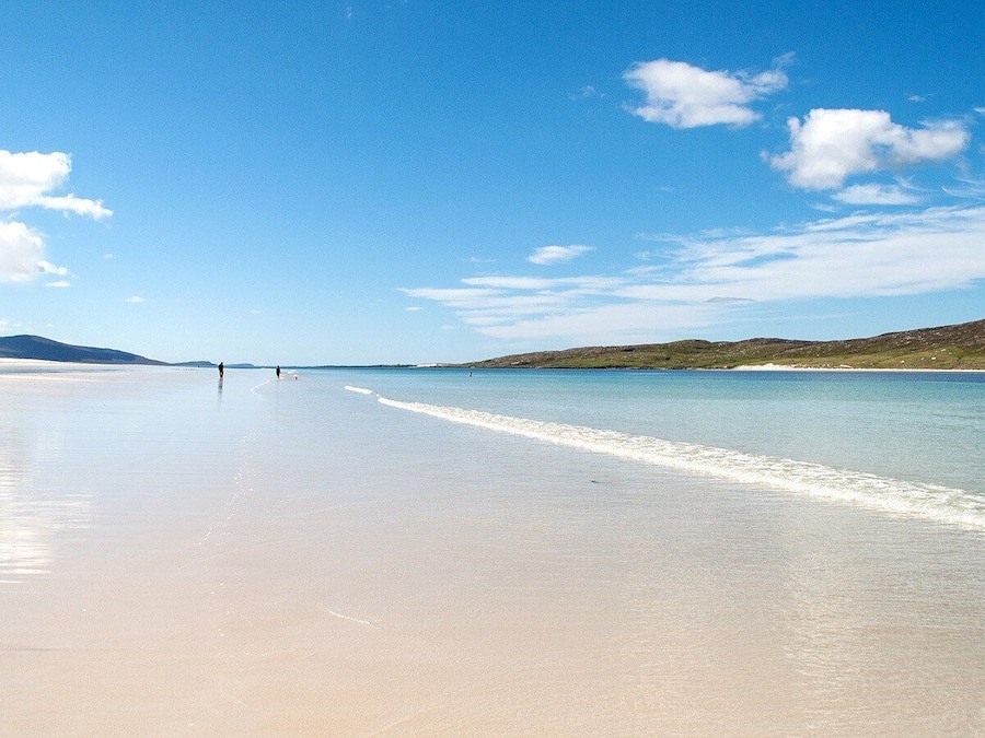 Beach nearby, white sand