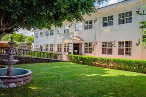 Overnatningsstedets facade