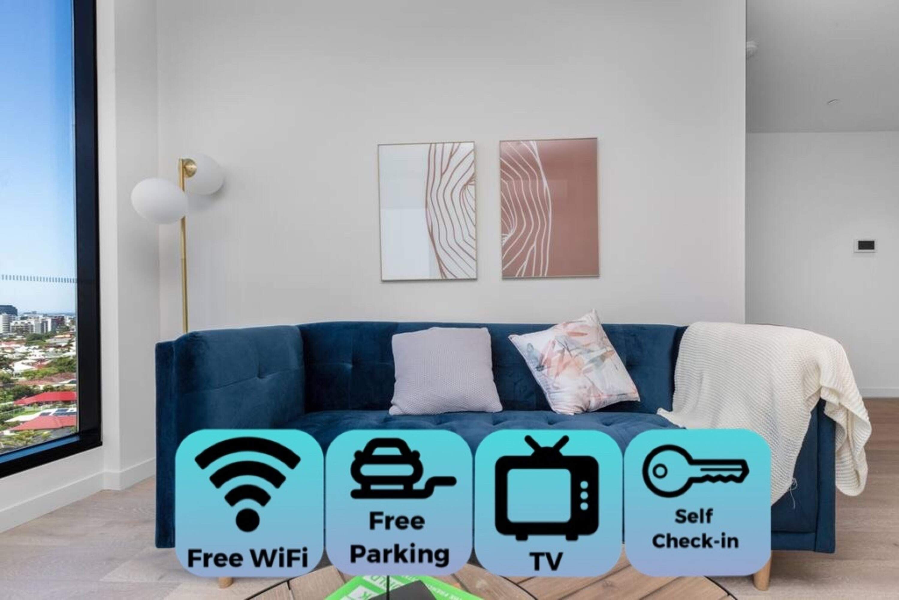 The lively City 2bed 2 bath APT @Footscray