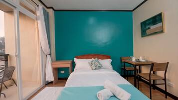 Superior Apartment, Multiple Beds, Non Smoking, Balcony | WiFi (free), bed sheets