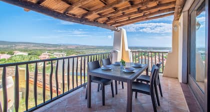 Ferienwohnung "Corallo" mit fantastischem Meerblick und Balkon 090089-APR-00022