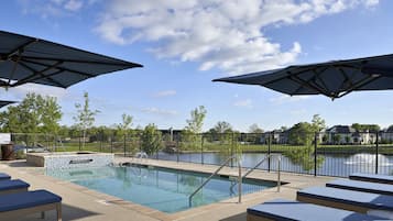 Seasonal outdoor pool