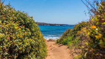 Una spiaggia nelle vicinanze