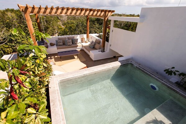 Luxe appartement | Terras