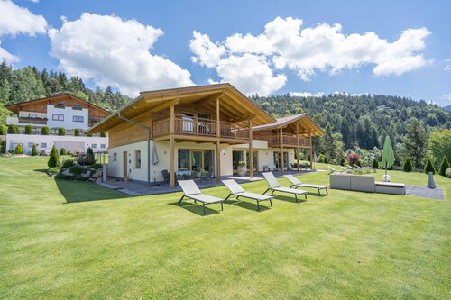 Chalet "Gasserhof - B" avec vue sur les montagnes, jardin et Wi-Fi