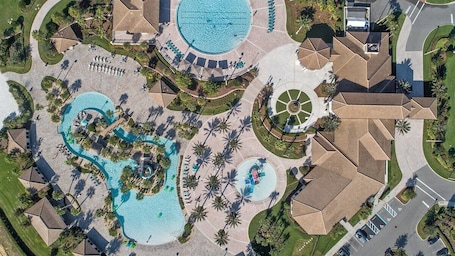 Pool. My Destination Home Orlando - ChampionsGate 8 Bdrm