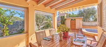 Beautiful Holiday Home Can Parets with Wi-Fi, Garden, Terraces & Pool; Parking Available, Pets Allowed