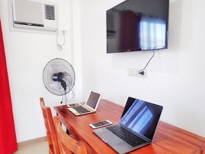 Minibar, desk, laptop workspace, blackout drapes - Alaia Studios (Panglao)