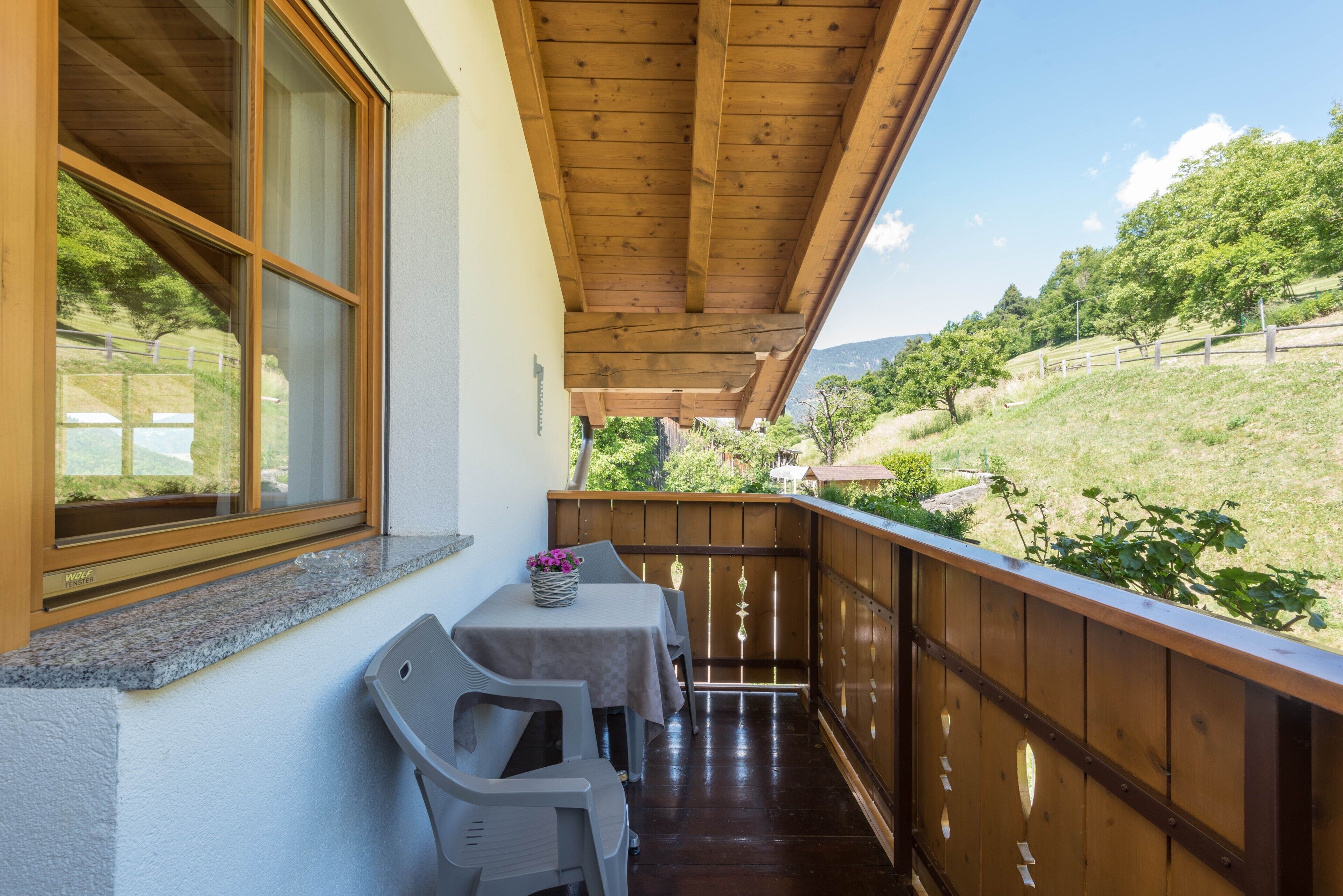 Enceinte de l’hébergement