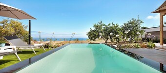 Prachtig "Casa Adayeim 1" met zwembad, WiFi, terrassen, uitzicht op zee en de bergen