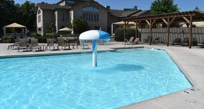 Gated / Indoor and Outdoor pools Overlooking hole 17 Pointe Royale Golf Course
