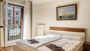 1 Schlafzimmer, kostenloses WLAN, Bettwäsche