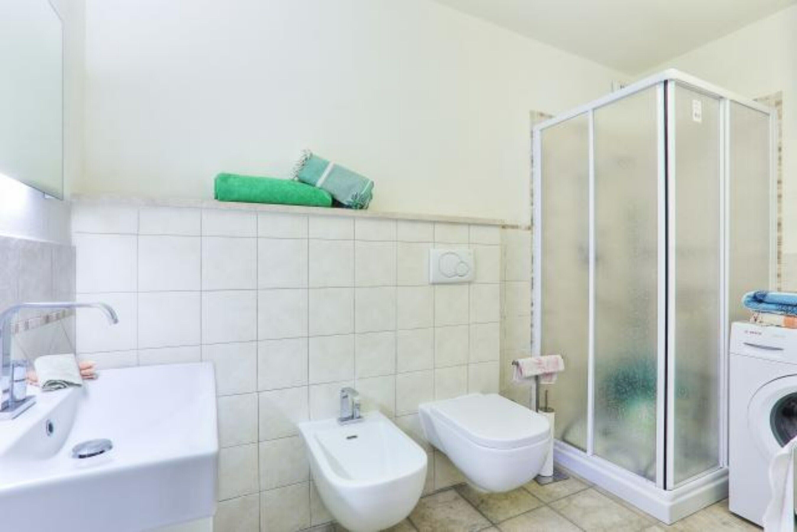 Dusche, Handtücher