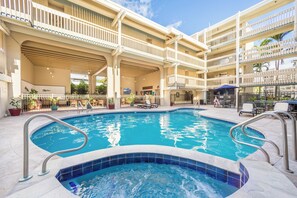 屋外プール、温水プール