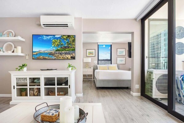1 habitación, tabla de planchar con plancha, wifi gratis y ropa de cama 
