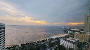 Vue depuis l’hébergement