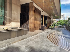 Façade de l’hébergement