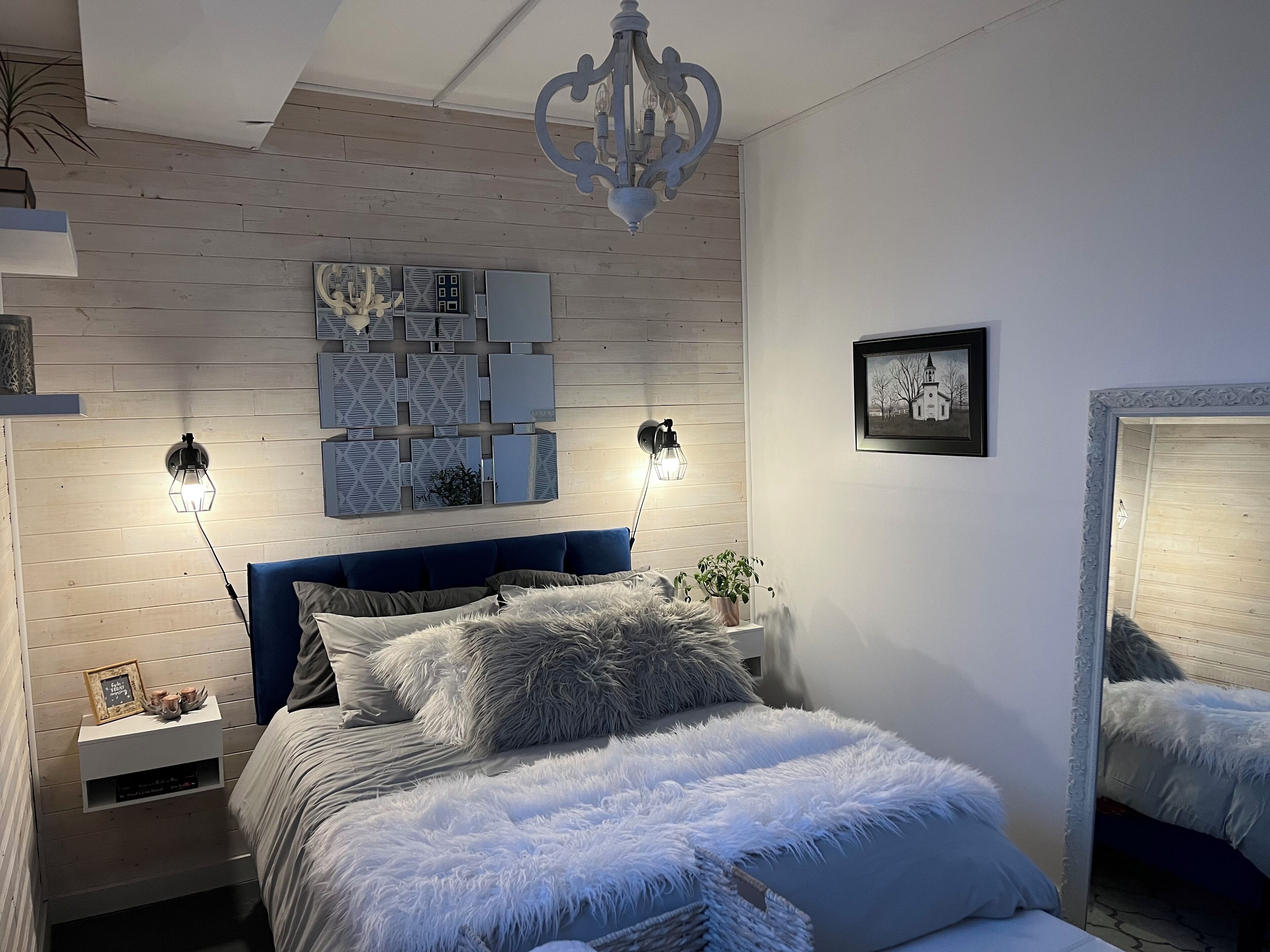 1 dormitorio, tabla de planchar con plancha, wifi y ropa de cama