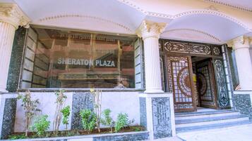 Entrada al alojamiento