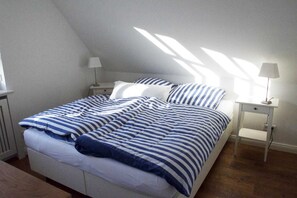 2 bedrooms, iron/ironing board, travel crib, WiFi