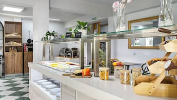 Daily buffet breakfast (EUR 12 per person)