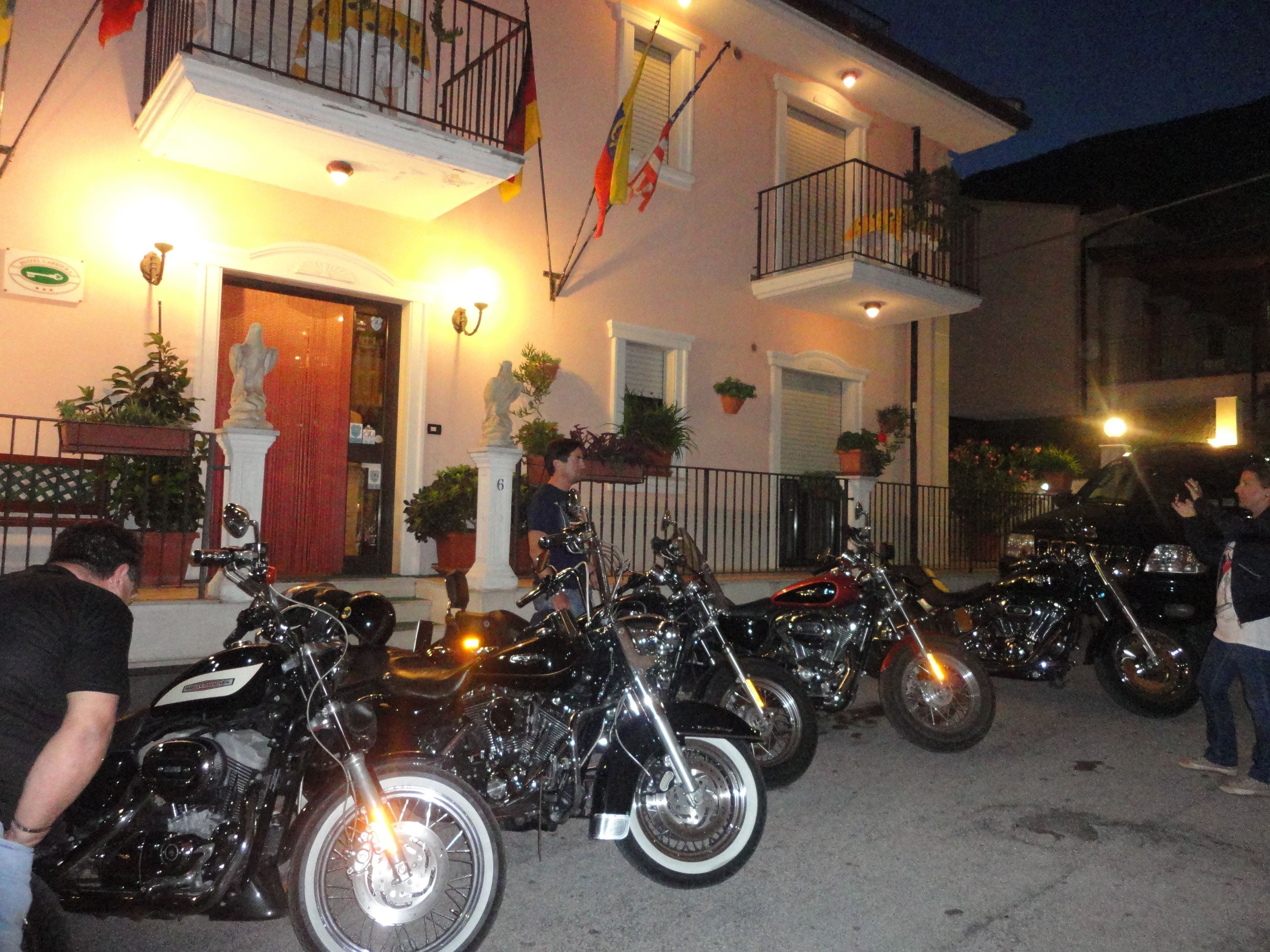 front of property – evening/night