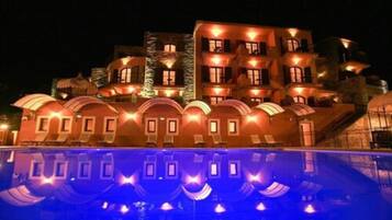 Front of property - evening/night