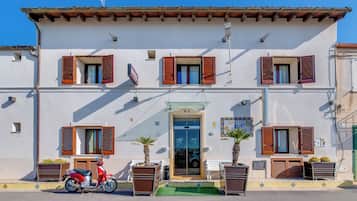 Fassade der Unterkunft