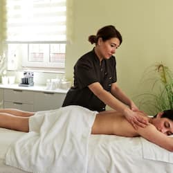 Body treatments, hot stone massages, facials, manicures and pedicures