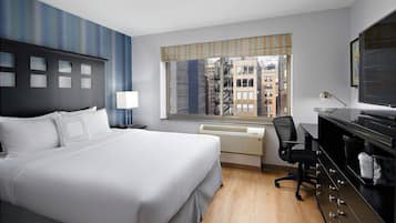 Pillow-top beds, in-room safe, desk, iron/ironing board