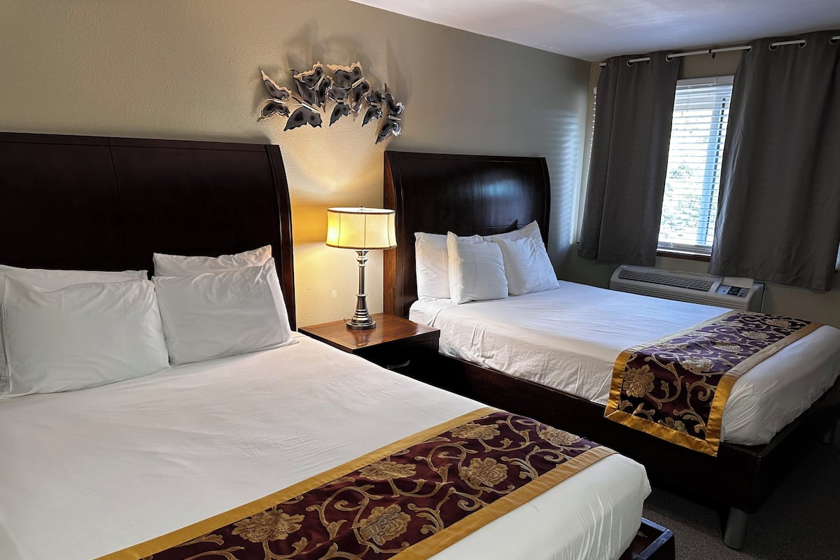 Chambre, 2 grands lits