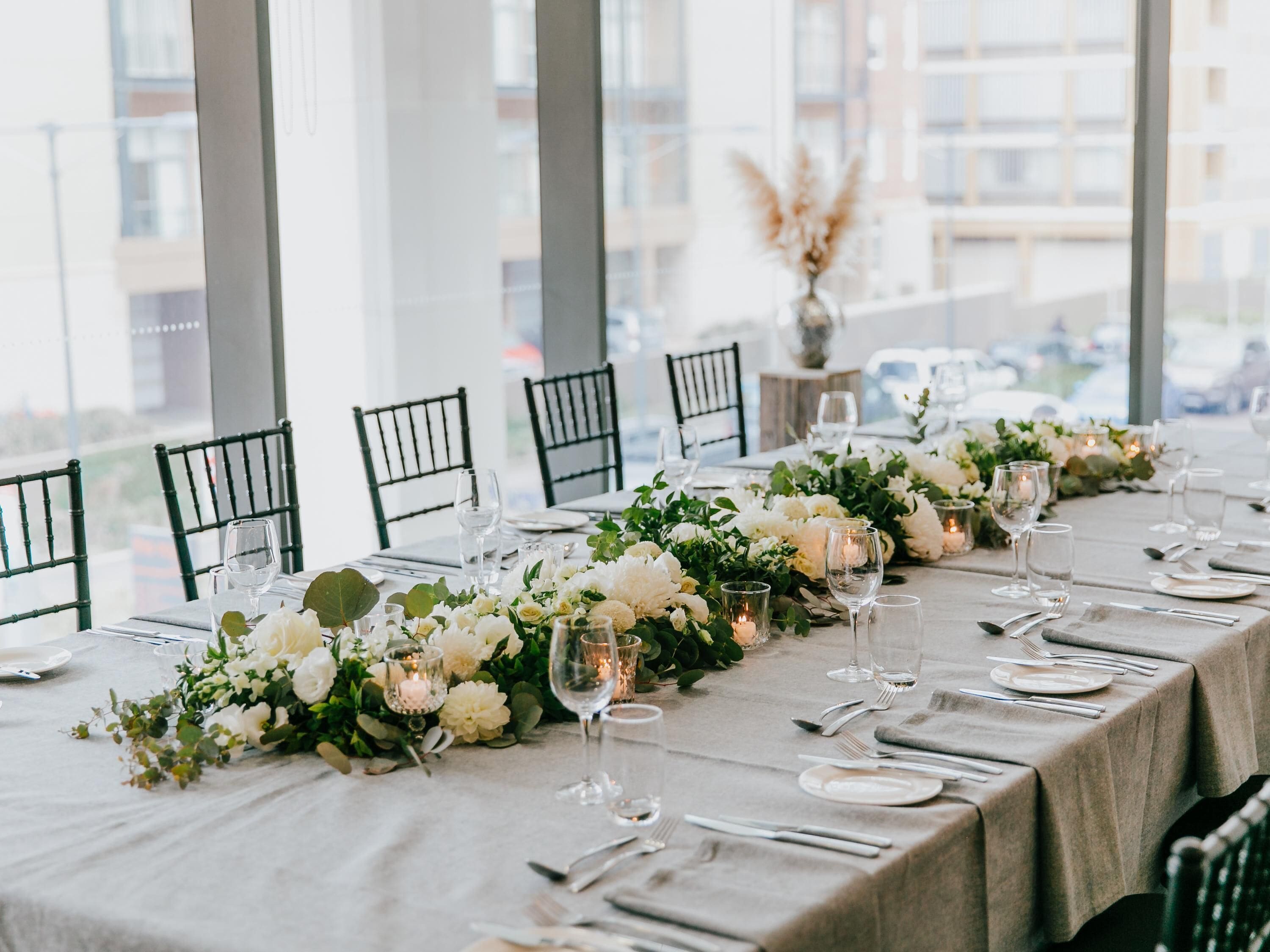 Indoor wedding