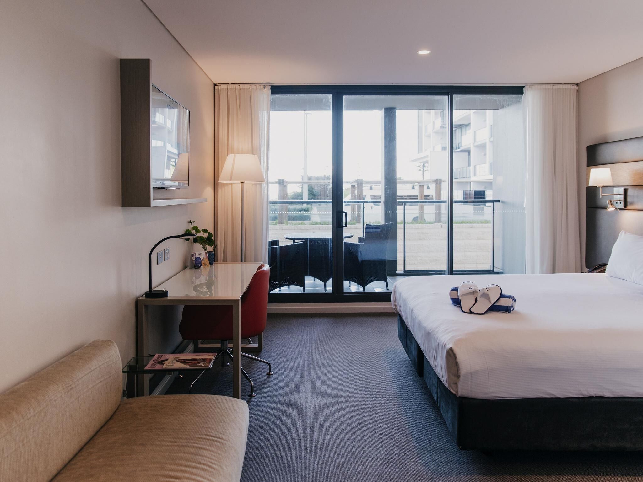 Superior Room, 1 King Bed, Balcony | In-room safe, desk, laptop workspace, blackout drapes