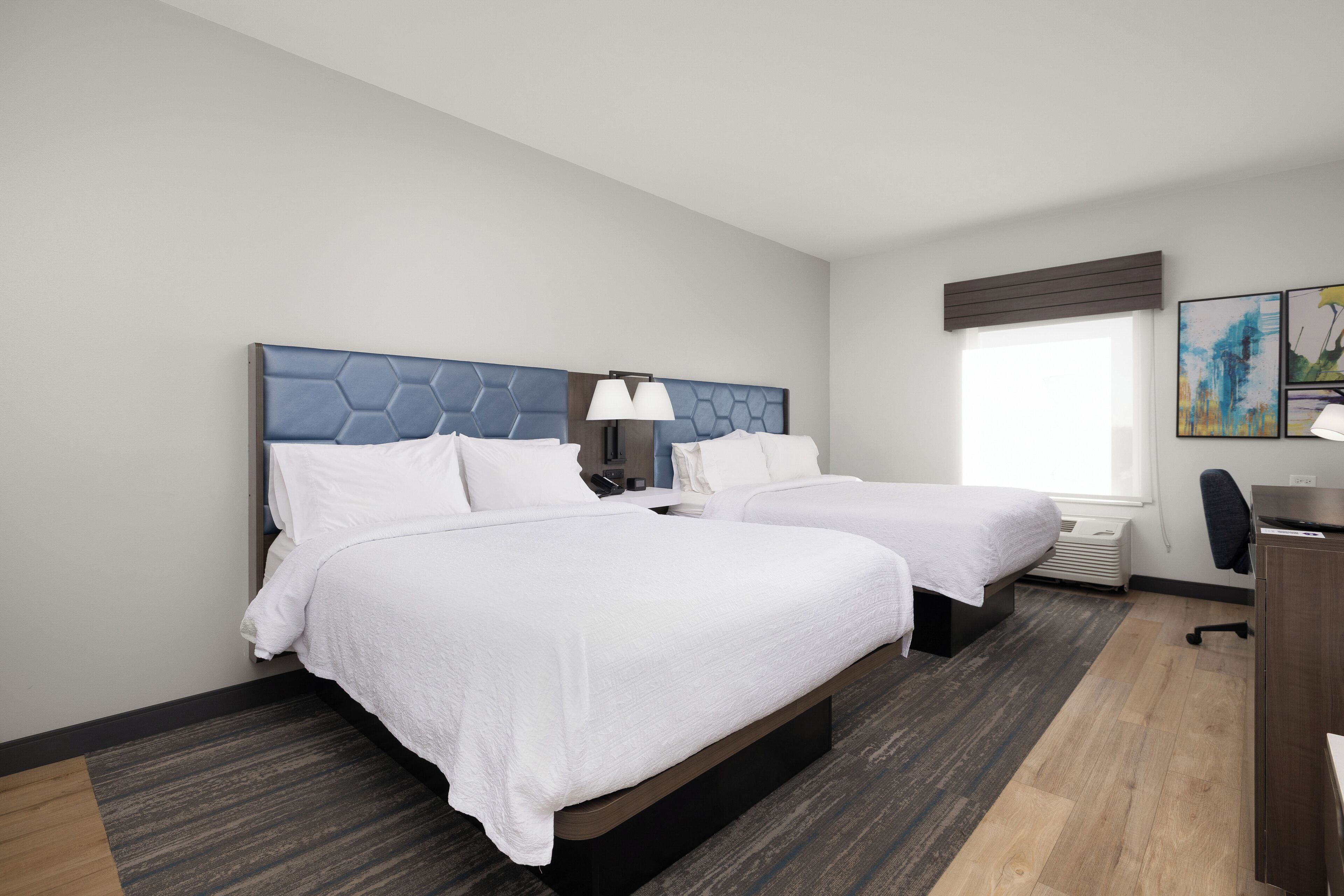 In-room safe, desk, iron/ironing board, free cribs/infant beds