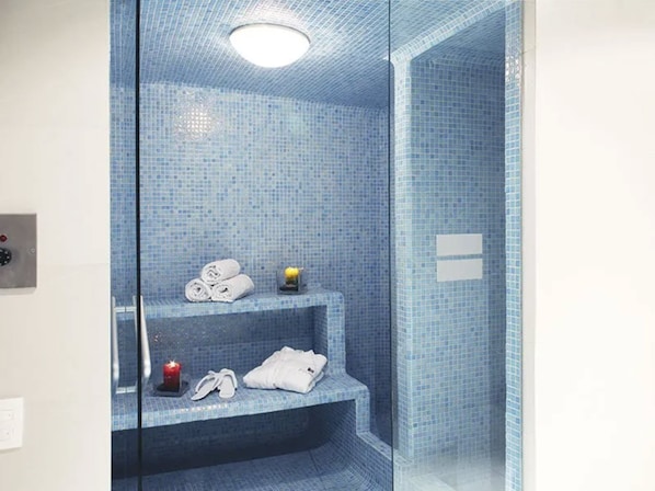 Salas de tratamiento para parejas, baño turco, baño turco/hammam
