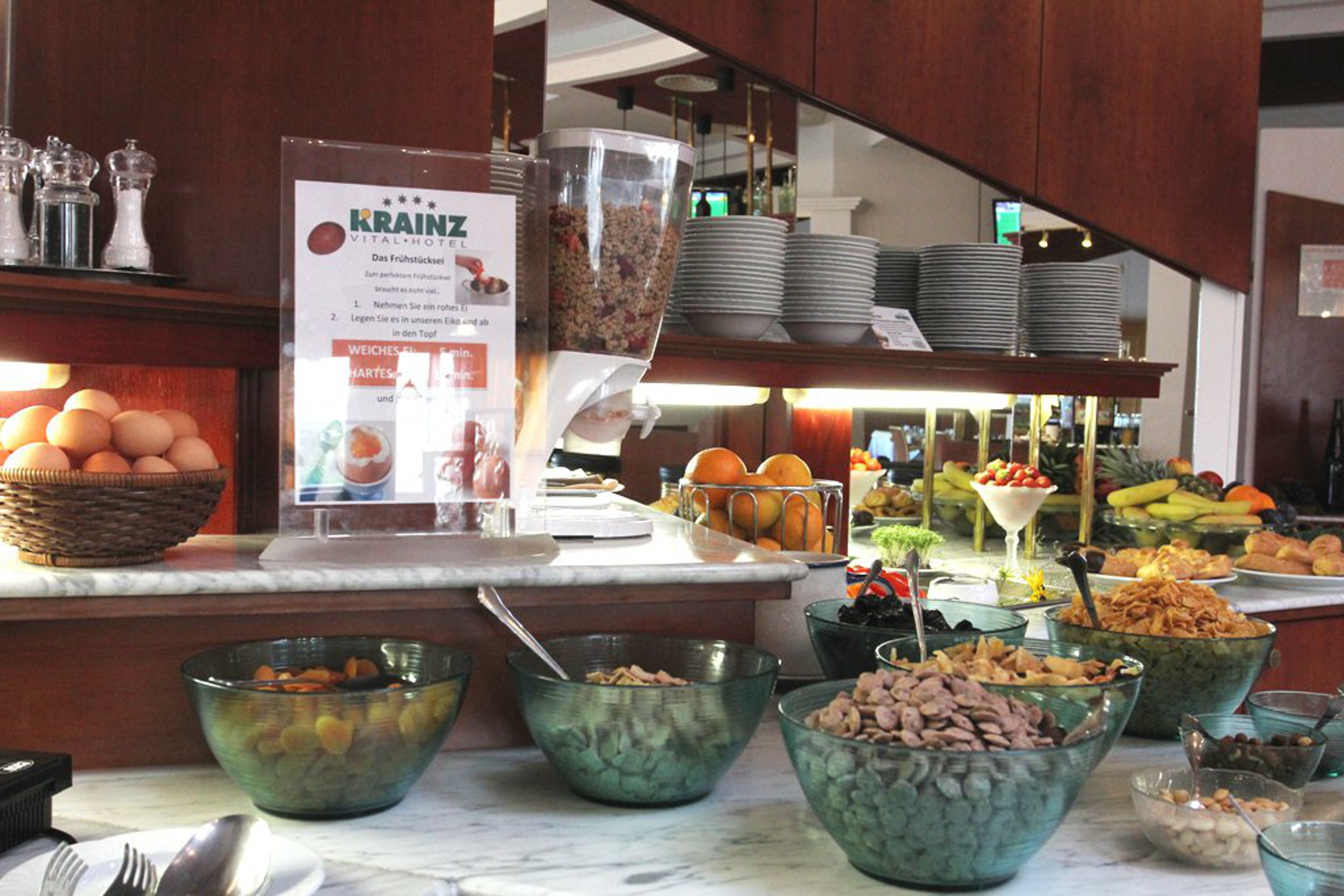 daily buffet breakfast (eur 16.50 per person)