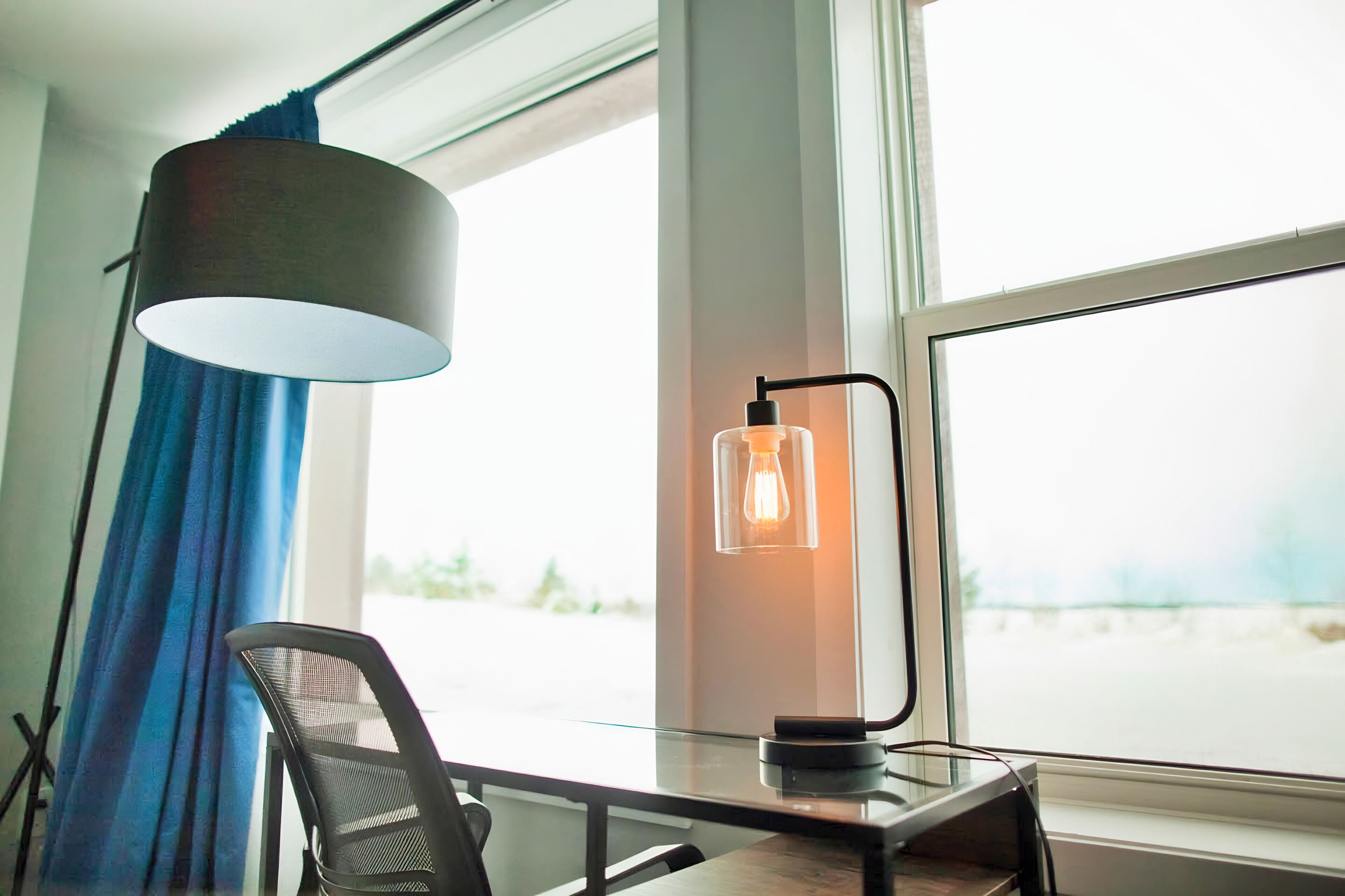 standard studio, 1 queen bed with sofa bed, fireplace, lake view | living area | 42-inch lcd tv with premium tv channels, tv