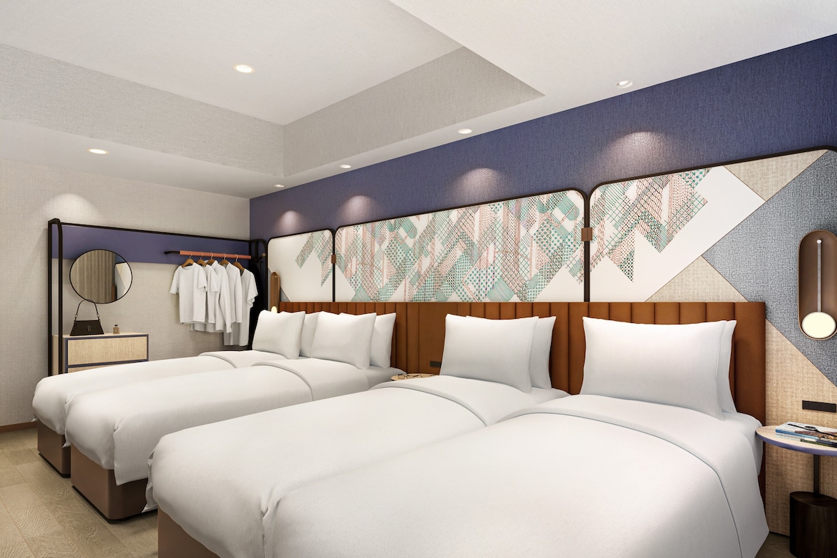 ห้องพรีเมียร์, เตียงเดี่ยว 2 เตียง | เครื่องนอนระดับพรีเมียม, ผ้านวมขนเป็ด, ตู้นิรภัยในห้องพัก, โต๊ะทำงาน