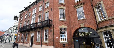 Fassade der Unterkunft