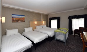 Desk, iron/ironing board, free cots/infant beds, free WiFi - Wynnstay Arms, Wrexham by Marston's Inns (Wrexham)